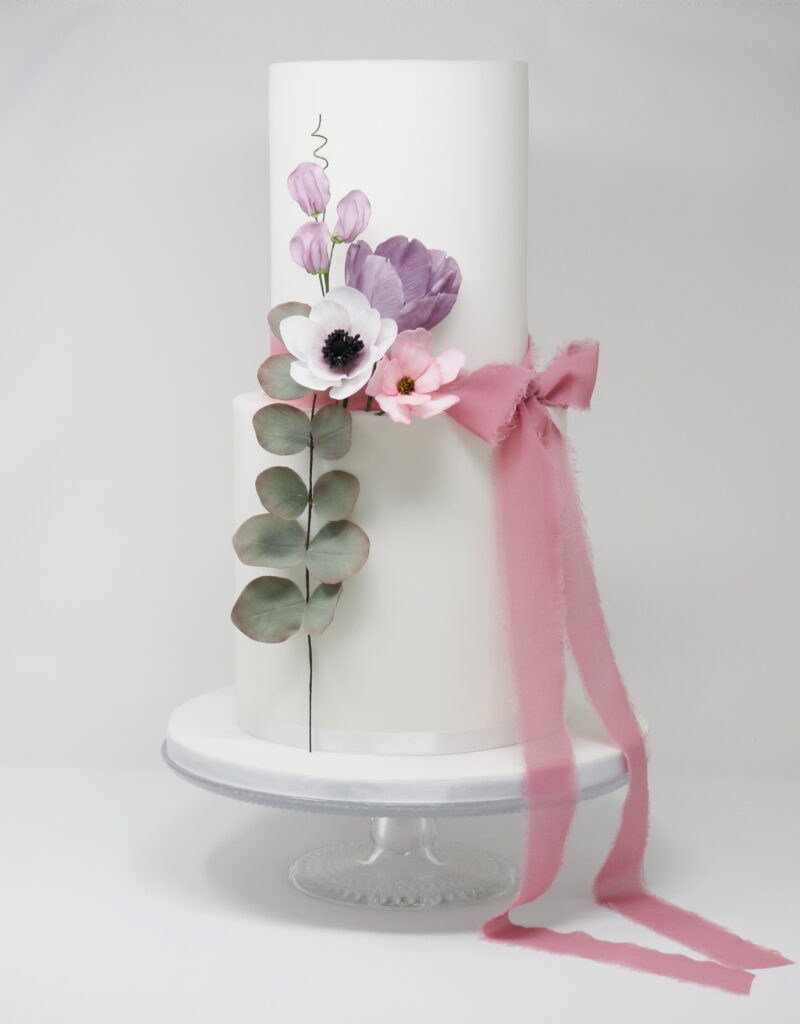 gateau de mariage tonneau double