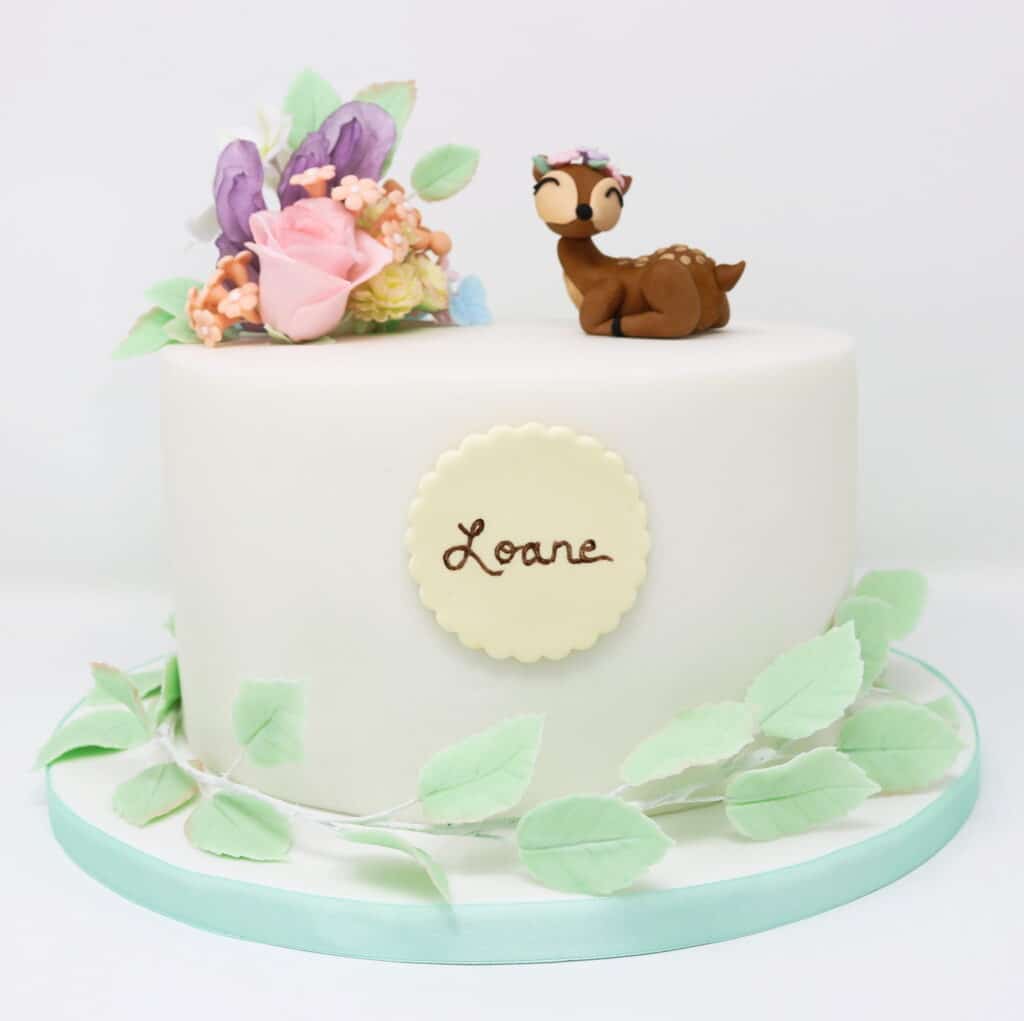 gateau anniversaire biche